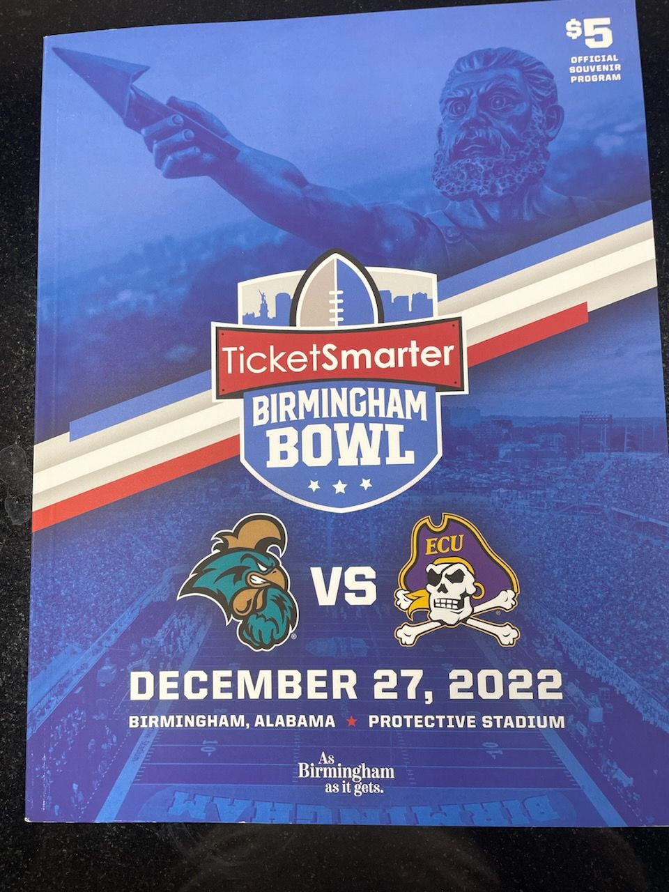 Birmingham Bowl 2022 Program